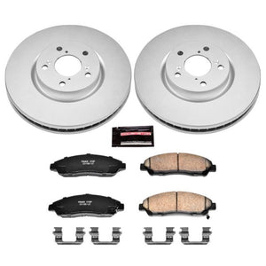 Power Stop 07-13 Acura MDX Front Z17 Evolution Geomet Coated Brake Kit