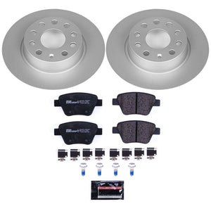 Power Stop 10-12 Audi A3 Rear Euro-Stop Brake Kit