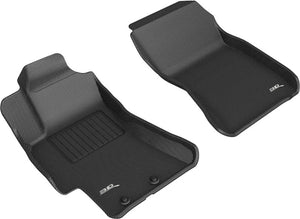 3D MAXpider Floor Mats - Rubber 3D MAXpider 08-11 Subaru Impreza / WRX / 08-14 Impreza WRX STI Kagu 1st Row Floormats - Black