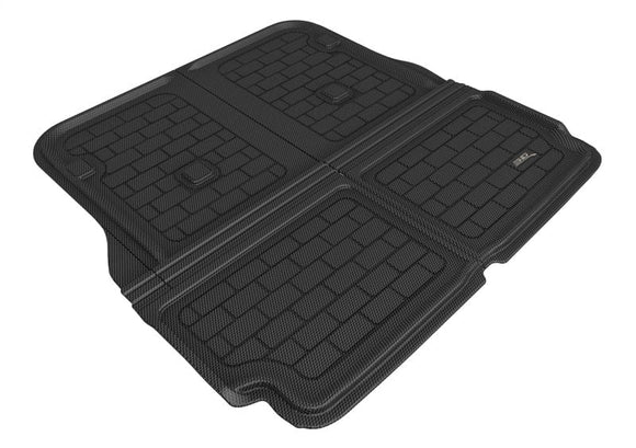 3D MAXpider Floor Mats - Rubber 3D MAXpider 16-20 Tesla Model X Behind 2nd Row Cross Fold Kagu Cargo Liner - Black