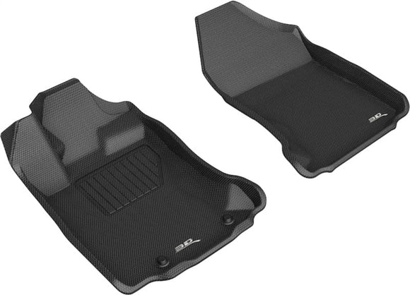 3D MAXpider Floor Mats - Rubber 3D MAXpider 20-21 Subaru Legacy/Outback Kagu 1st Row Floormat - Black