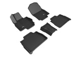 3D MAXpider Floor Mats - Rubber 3D MAXpider 20-22 Mercedes-Benz GLE-Class 5-Seat Kagu 1st & 2nd Row Floormat - Black