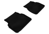 3D MAXpider Floor Mats - Rubber 3D MAXpider 2002-2007 Subaru Impreza Kagu 2nd Row Floormats - Black