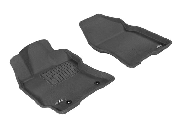 3D MAXpider Floor Mats - Rubber 3D MAXpider 2004-2009 Toyota Prius Kagu 1st Row Floormat - Black