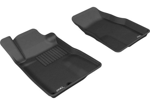 3D MAXpider Floor Mats - Rubber 3D MAXpider 2005-2009 Ford Mustang Kagu 1st Row Floormat - Black