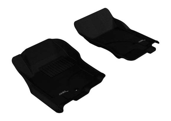 3D MAXpider Floor Mats - Rubber 3D MAXpider 2005-2015 Nissan Pathfinder/Xterra Kagu 1st Row Floormat - Black