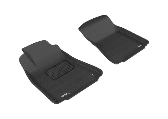 3D MAXpider Floor Mats - Rubber 3D MAXpider 2006-2013 Lexus IS Kagu 1st Row Floormat - Black