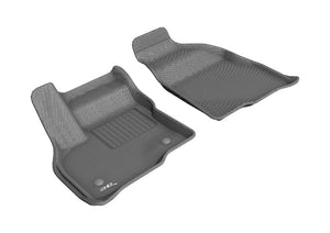 3D MAXpider Floor Mats - Rubber 3D MAXpider 2017-2020 Chevrolet Bolt Ev Kagu 1st Row Floormat - Gray