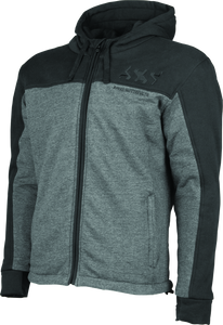 Speed and Strength Hammer Down Armored Hoody Black/Grey - Large