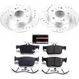 Power Stop 16-19 Honda Civic Rear Z23 Evolution Sport Brake Kit