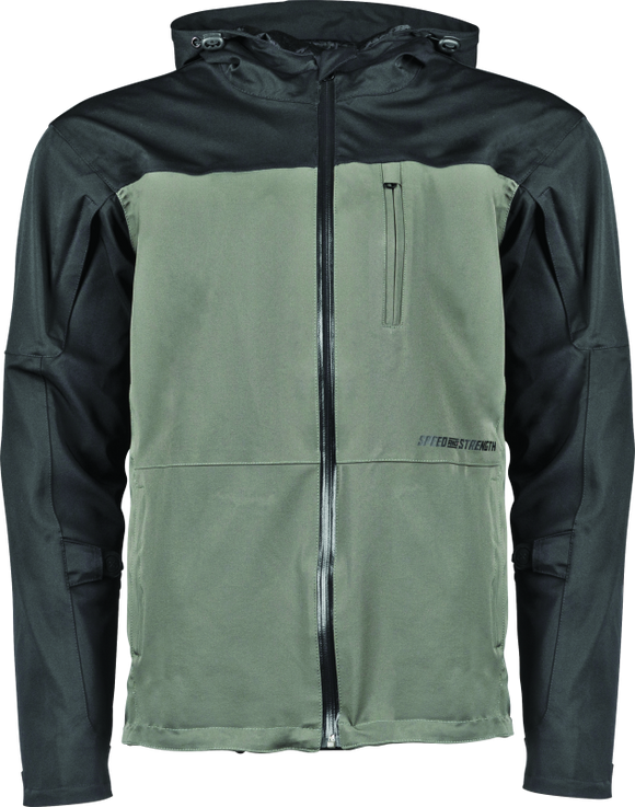 Speed and Strength Fame and Fortune Jacket Black/Olive - Large