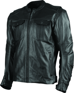 Speed and Strength Band of Brothers Leather Jacket Black - 3XL