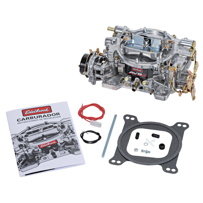 Edelbrock Avs2 500 Cfm Carburetor W Electric Choke Satin Finish (non 