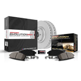 Power Stop 13-19 Honda Accord Front Z17 Evolution Geomet Coated Brake Kit