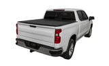 Access Bed Covers - Folding Access LOMAX Tri-Fold Cover 16-20 Toyota Tacoma 6in Box Split Rail - Black Urethane