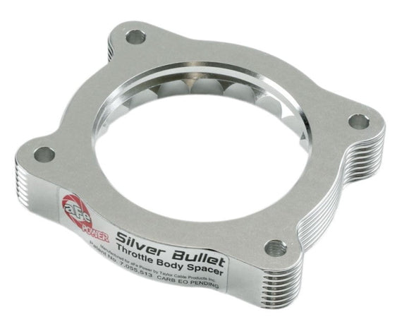 aFe Throttle Body Spacers aFe Silver Bullet Throttle Body Spacer 04-12 GM Colorado/Canyon L5 3.5L/3.7L