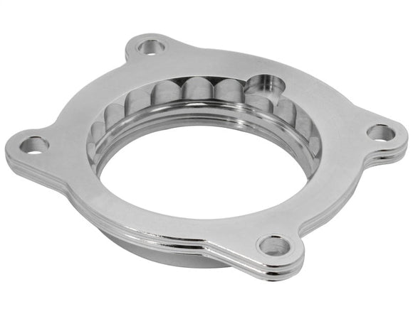 aFe Throttle Body Spacers aFe Silver Bullet Throttle Body Spacer 10-14 Chevrolet Camaro V6 3.6L