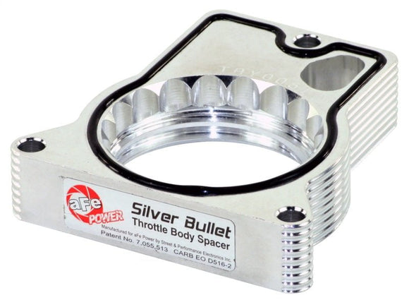 aFe Throttle Body Spacers aFe Silver Bullet Throttle Body Spacers TBS GM C/K 1500/2500/3500 96-00 V8-5.0L 5.7L