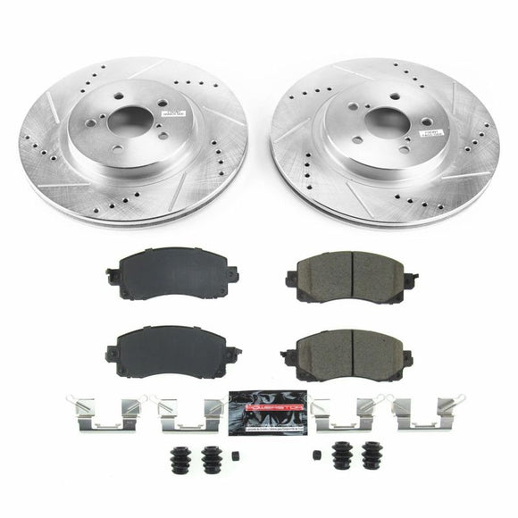 Power Stop 18-19 Subaru Crosstrek Front Z23 Evolution Sport Brake Kit