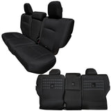 Bartact Toyota 4Runner Seat Covers black / black Rear Bench Tactical Seat Covers for Toyota 4Runner 5th Gen 2010-24 | BARTACT