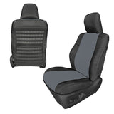 Bartact Toyota 4Runner Seat Covers black / graphite / No Tactical Front Seat Covers for Toyota 4Runner 5th Gen 2010-24 | BARTACT (Pair)