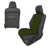 Bartact Toyota 4Runner Seat Covers black / olive drab / No Tactical Front Seat Covers for Toyota 4Runner 5th Gen 2010-24 | BARTACT (Pair)