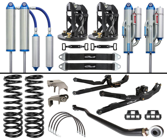 Carli Suspension Suspension Lift Kit Carli Dodge Ram Leveling UNCHAINED Long Arm System, BASE