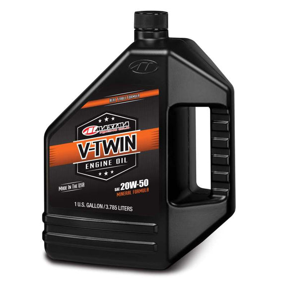 Maxima V-Twin Mineral 20W-50 - 1L | Bartact