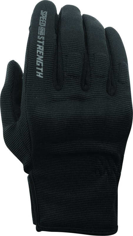 Speed and Strength Speed Society Gloves Black Womens -XS