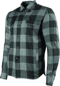 Speed and Strength True Grit Armored Moto Shirt Grey - Small