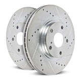 Power Stop 19-20 Chevrolet Silverado 1500 Front Evolution Drilled & Slotted Rotors - Pair